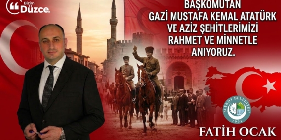 Beyköy Belediye Başkanı Fatih Ocak’tan 30 Ağustos Zafer Bayramı Mesajı Otomatik taslak