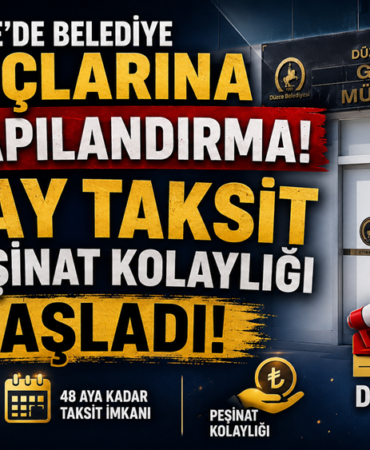 Düzce'de Belediye Borçlarına Yapılandırma! Düzce'de Belediye Borçlarına Yapılandırma!