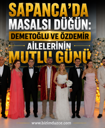 Aşklarını Masalsı Törenle Taçlandırdılar: Aşklarını Masalsı Törenle Taçlandırdılar: