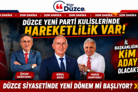 Düzce Yeni Parti Kulislerinde Kongre Heyecanı !
