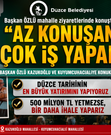 Başkan Dr. Faruk Özlü’den Mahalle Ziyaretleri: "Görüntü Değil, İş Üretiyoruz" Başkan Dr. Faruk Özlü’den Mahalle Ziyaretleri: "Görüntü Değil, İş Üretiyoruz"
