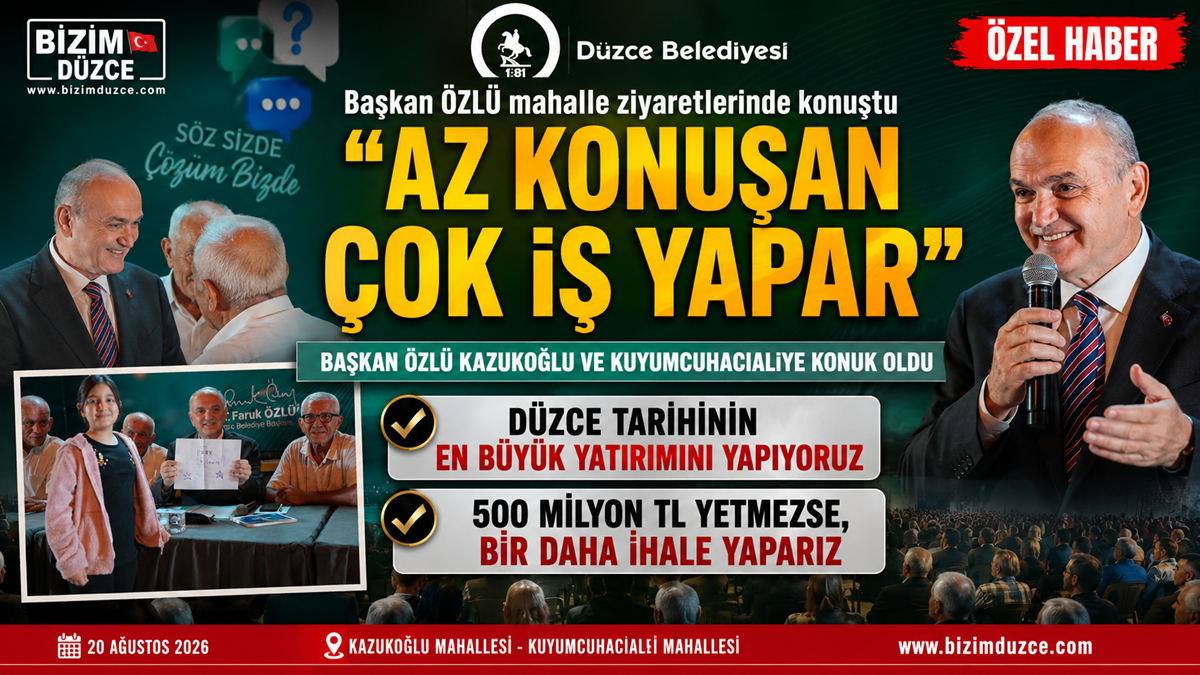 Başkan Dr. Faruk Özlü’den Mahalle Ziyaretleri: "Görüntü Değil, İş Üretiyoruz" Başkan Dr. Faruk Özlü’den Mahalle Ziyaretleri: "Görüntü Değil, İş Üretiyoruz"