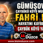 Çaybükü Köyü Muhtarı Fahri Er Vefat Etti