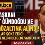 MHK Başkanı Ferhat Gündoğdu ve 6 Üye Gözaltında