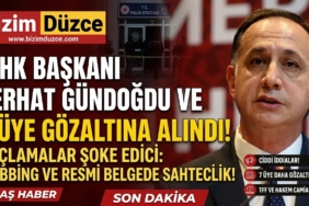 MHK Başkanı Ferhat Gündoğdu ve 6 Üye Gözaltında
