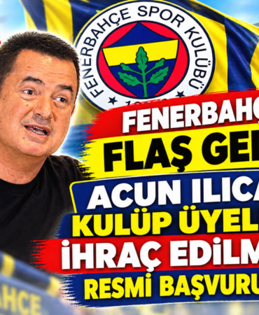 Fenerbahçe'de Deprem: Acun Ilıcalı İçin İhraç Başvurusu Yapıldı!