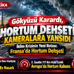 Gökyüzü Karardı, Hortum Dehşeti Kameralara Yansıdı Gökyüzü Karardı, Hortum Dehşeti Kameralara Yansıdı