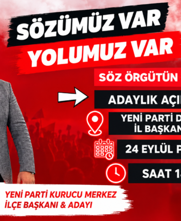 Av. Metin Dursun Adaylığını Açıklıyor