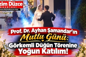Prof. Dr. Ayhan Şamandar’ın Mutlu Günü: