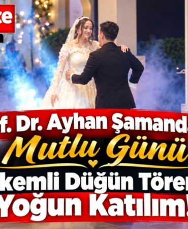 Prof. Dr. Ayhan Şamandar’ın Mutlu Günü:
