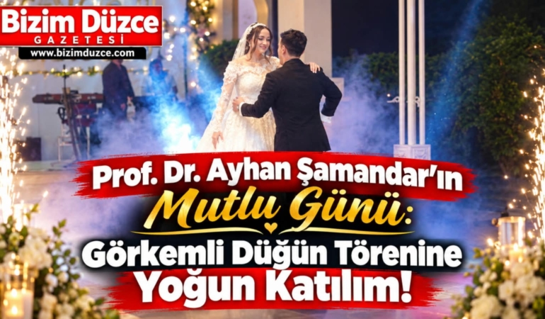Prof. Dr. Ayhan Şamandar’ın Mutlu Günü: