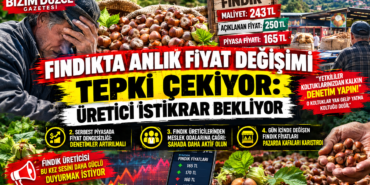 FINDIK TÜCCARLARINI DENETİM VE KONTROL ÇAĞRISI