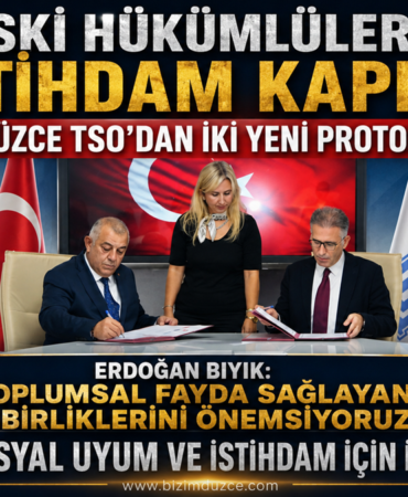 Düzce TSO ve Cumhuriyet Başsavcılığı’ndan Dev İş Birliği