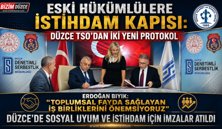 Düzce TSO ve Cumhuriyet Başsavcılığı’ndan Dev İş Birliği