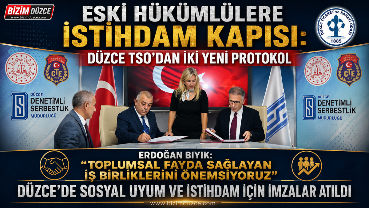 Düzce TSO ve Cumhuriyet Başsavcılığı’ndan Dev İş Birliği Düzce TSO ve Cumhuriyet Başsavcılığı’ndan Dev İş Birliği