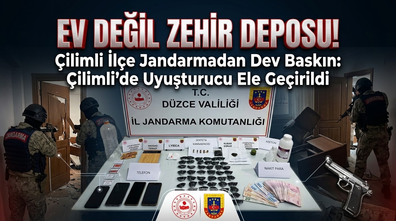 Ev Değil Zehir Deposu: Jandarma Yakaladı Ev Değil Zehir Deposu: Jandarma Yakaladı