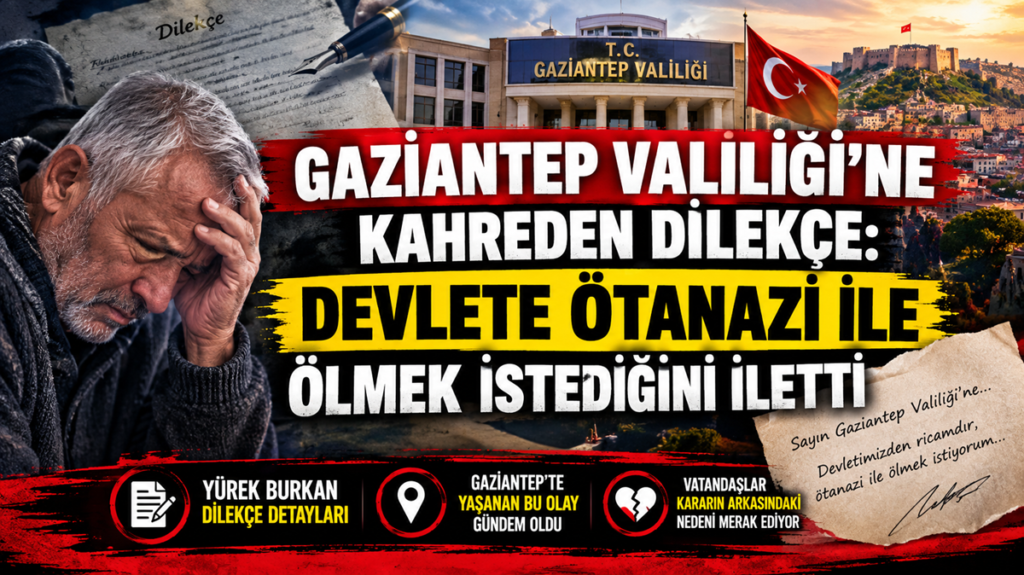 Devlete Ötanazi İle Ölmek İstediğini İletti