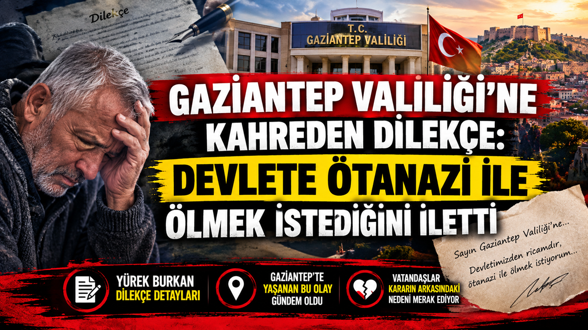 Devlete Ötanazi İle Ölmek İstediğini İletti Devlete Ötanazi İle Ölmek İstediğini İletti