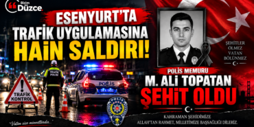 Esenyurt’ta Trafik Uygulamasına Hain Saldırı: