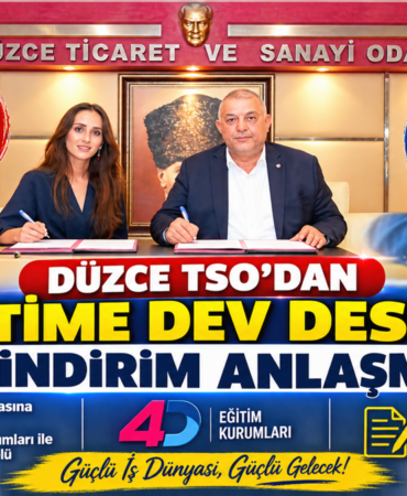 Düzce TSO’dan Eğitime Dev Destek: Düzce TSO’dan Eğitime Dev Destek: