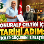 KONURALP ÇELTİĞİ İÇİN TARİHİ ADIM: ÜRETİCİLER GÜÇLERİNİ BİRLEŞTİRİYOR