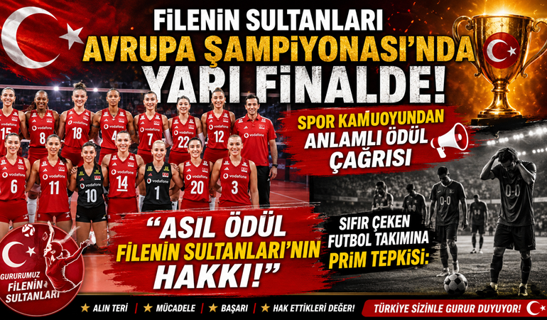 Avrupa'da Filenin Sultanları Rüzgarı: Yarı Final Vizesi Alındı!
