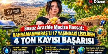 17 Yaşındaki Liseliden 4 Ton Kayısı Başarısı