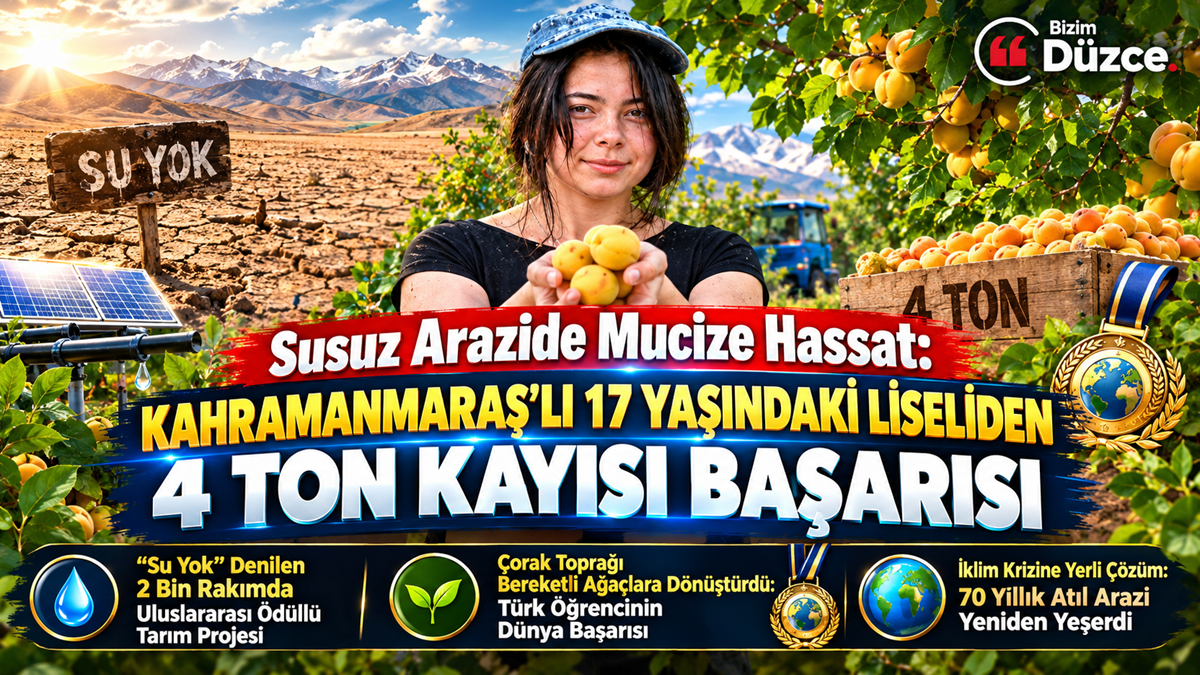 17 Yaşındaki Liseliden 4 Ton Kayısı Başarısı 17 Yaşındaki Liseliden 4 Ton Kayısı Başarısı