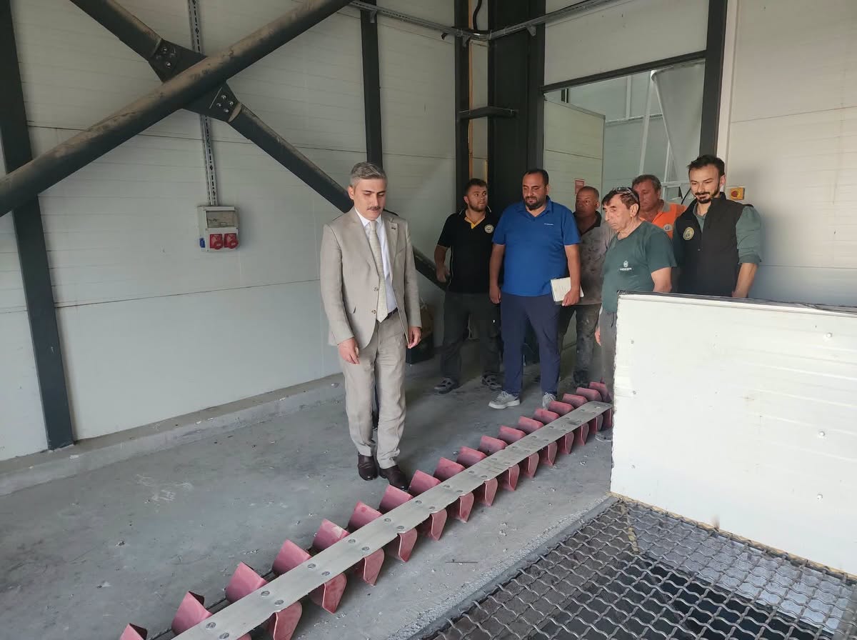 Genel Sekreter Nuri Çelik Çeltik Kurutma ve Paketleme Tesisini Denetledi Genel Sekreter Nuri Çelik Çeltik Kurutma ve Paketleme Tesisini Denetledi