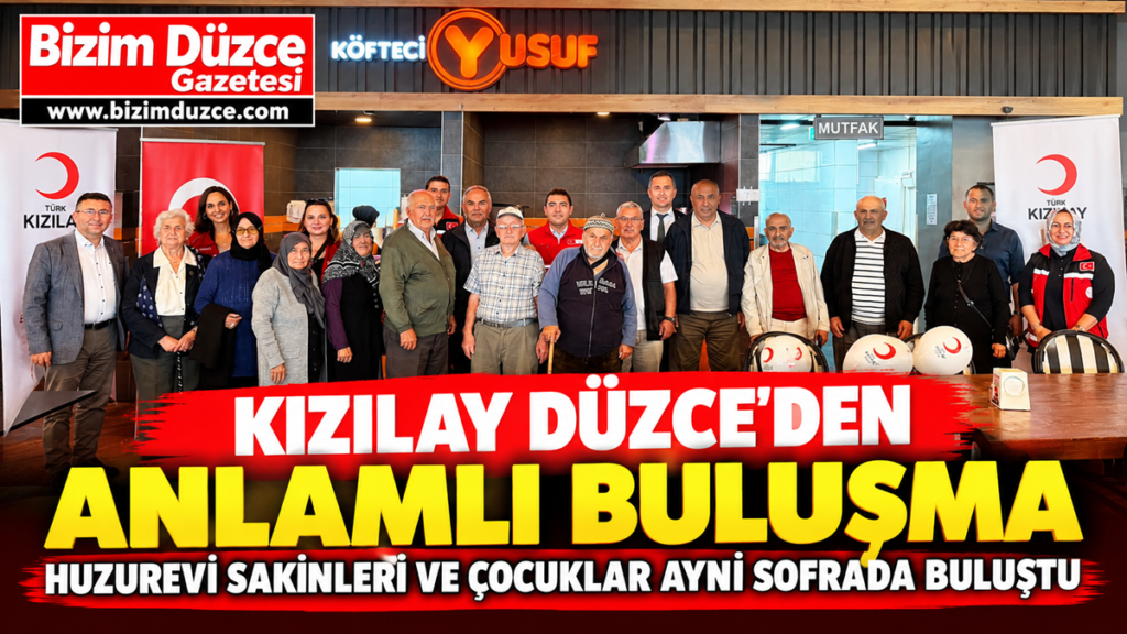 Kızılay'dan Anlamlı Etkinlik