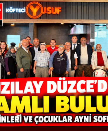 Kızılay'dan Anlamlı Etkinlik