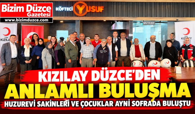 Kızılay’dan Anlamlı Etkinlik