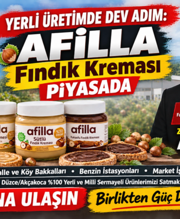 Yerli Üretimde Dev Adım: AFİLLA Fındık Kreması Piyasada Yerli Üretimde Dev Adım: AFİLLA Fındık Kreması Piyasada
