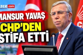 Mansur Yavaş Chp'den İstifa Etti !