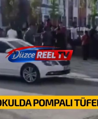 VAN'DA OKULDA POMPALI TÜFEK ALARMI: