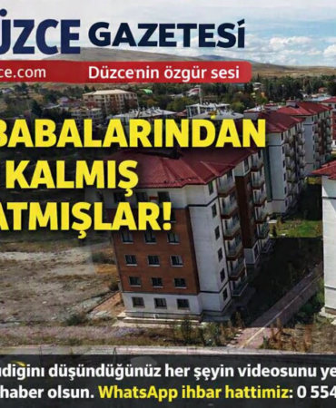 Babalarından Miras Gibi Satmışlar!