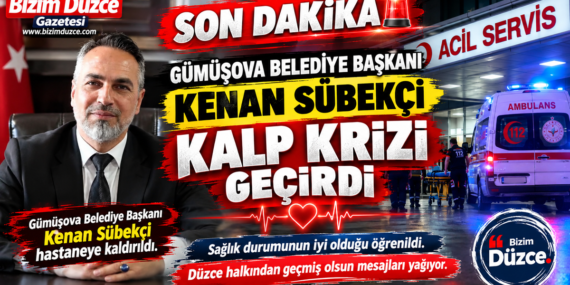 Başkan Kenan Sübekçi Kalp Krizi Geçirdi! Başkan Kenan Sübekçi Kalp Krizi Geçirdi!