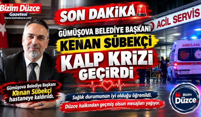Başkan Kenan Sübekçi Kalp Krizi Geçirdi! Başkan Kenan Sübekçi Kalp Krizi Geçirdi!
