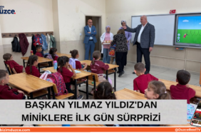 BAŞKAN YILMAZ YILDIZ'DAN MİNİKLERE İLK GÜN SÜRPRİZİ: BAŞKAN YILMAZ YILDIZ'DAN MİNİKLERE İLK GÜN SÜRPRİZİ: