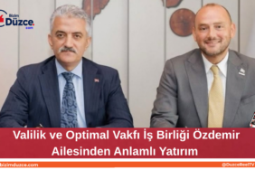 Burhan Özdemir'den Engelli Bireylere Dev Destek
