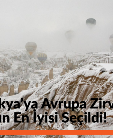 Dünya Çapında Büyük Onur: Kapadokya Avrupa'nın Kış Simgesi Seçildi!