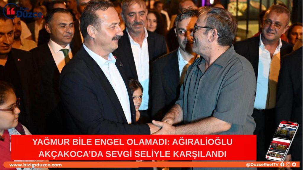 Yağışlı Havaya Rağmen Coşkulu Karşılama