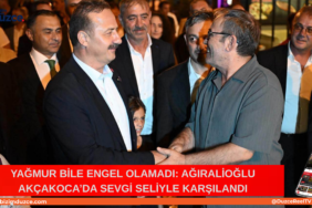 Yağışlı Havaya Rağmen Coşkulu Karşılama