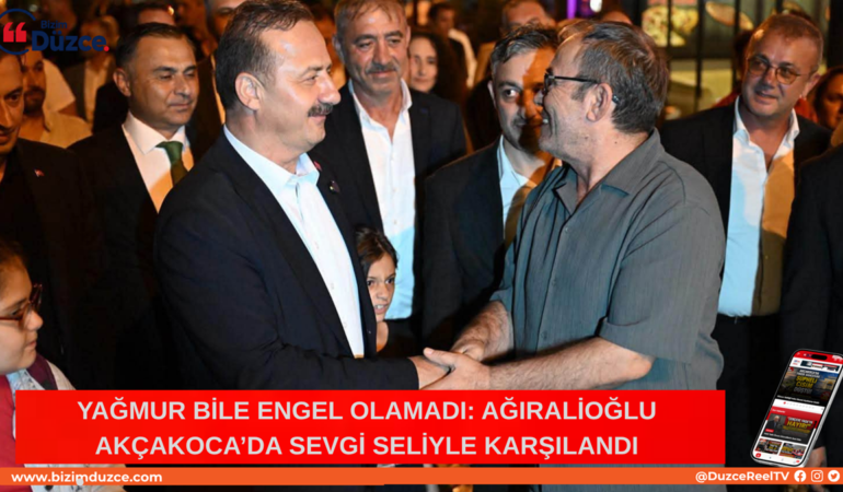 Yağışlı Havaya Rağmen Coşkulu Karşılama