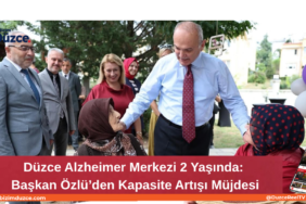 Düzce Alzheimer Merkezi 2 Yaşında: