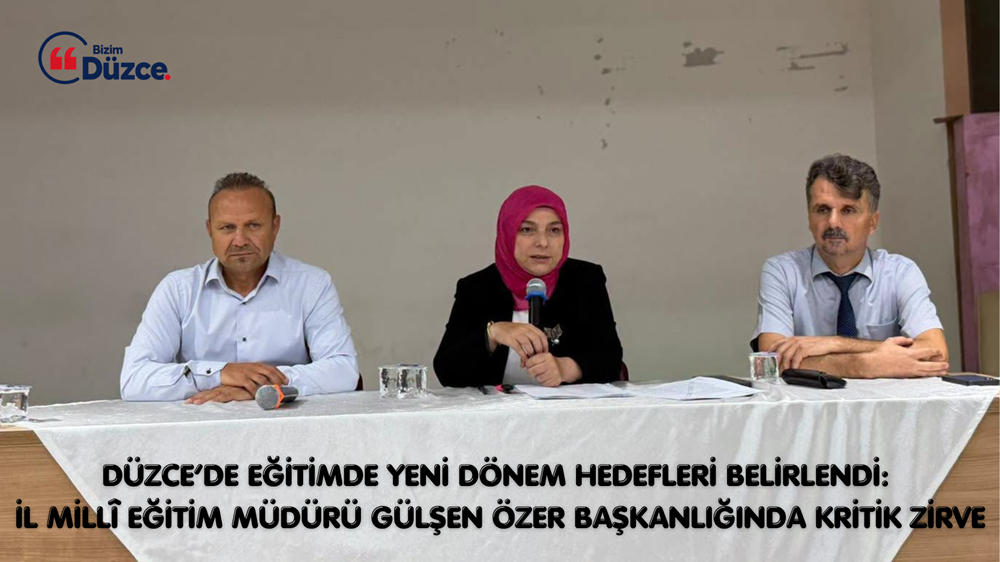 İl Müdürü Gülşen Özer’den Okul Müdürleriyle Kritik Eğitim Zirvesi İl Müdürü Gülşen Özer’den Okul Müdürleriyle Kritik Eğitim Zirvesi