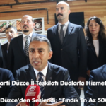 Dost Parti Düzce İl Teşkilatı Dualarla Hizmete Açıldı Dost Parti Düzce İl Teşkilatı Dualarla Hizmete Açıldı