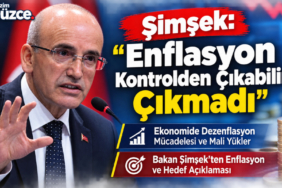 Şimşek: "Enflasyon Kontrolden Çıkabilirdi, Çıkmadı" Şimşek: "Enflasyon Kontrolden Çıkabilirdi, Çıkmadı"