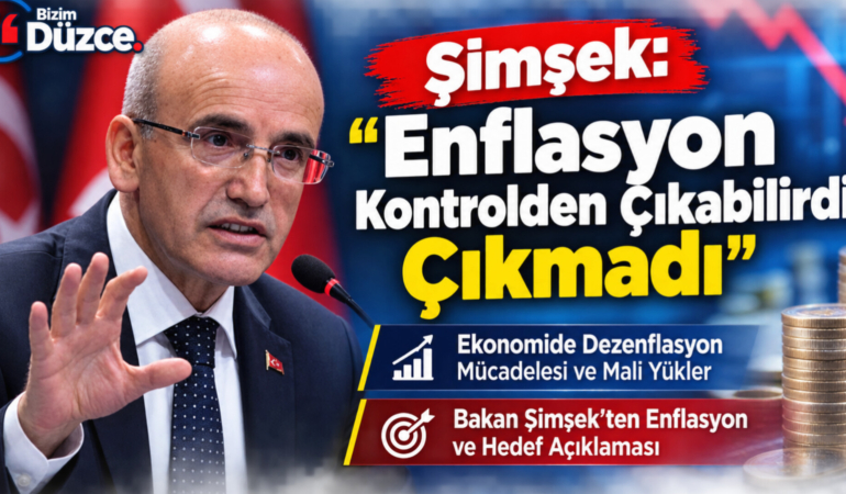 Şimşek: "Enflasyon Kontrolden Çıkabilirdi, Çıkmadı"