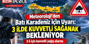 Meteoroloji'den 3 İl İçin Uyarı